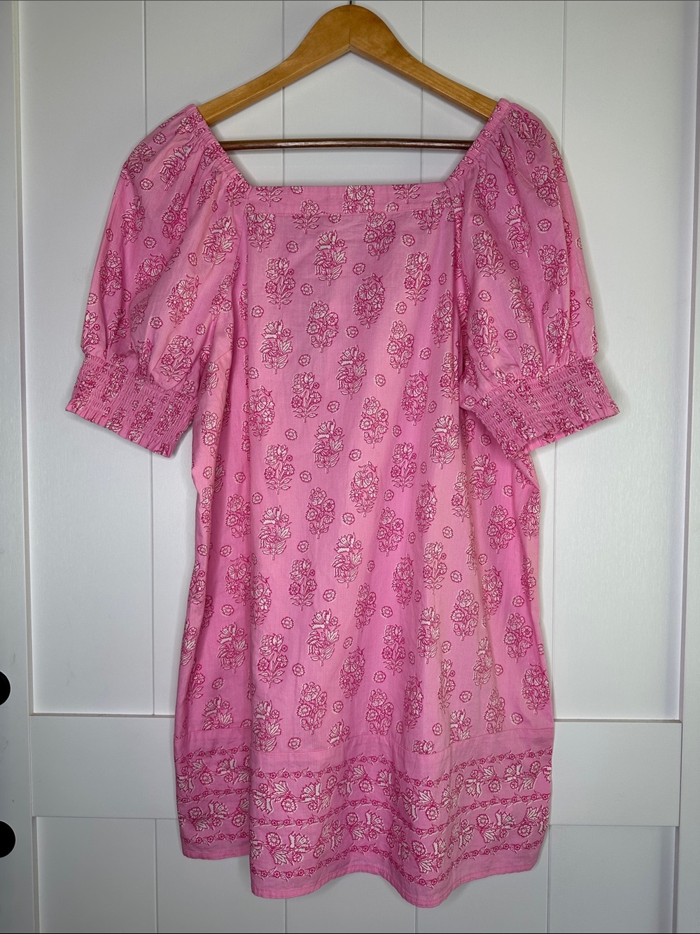 crown & ivy Pink Floral Mini Dress Size Petite Large